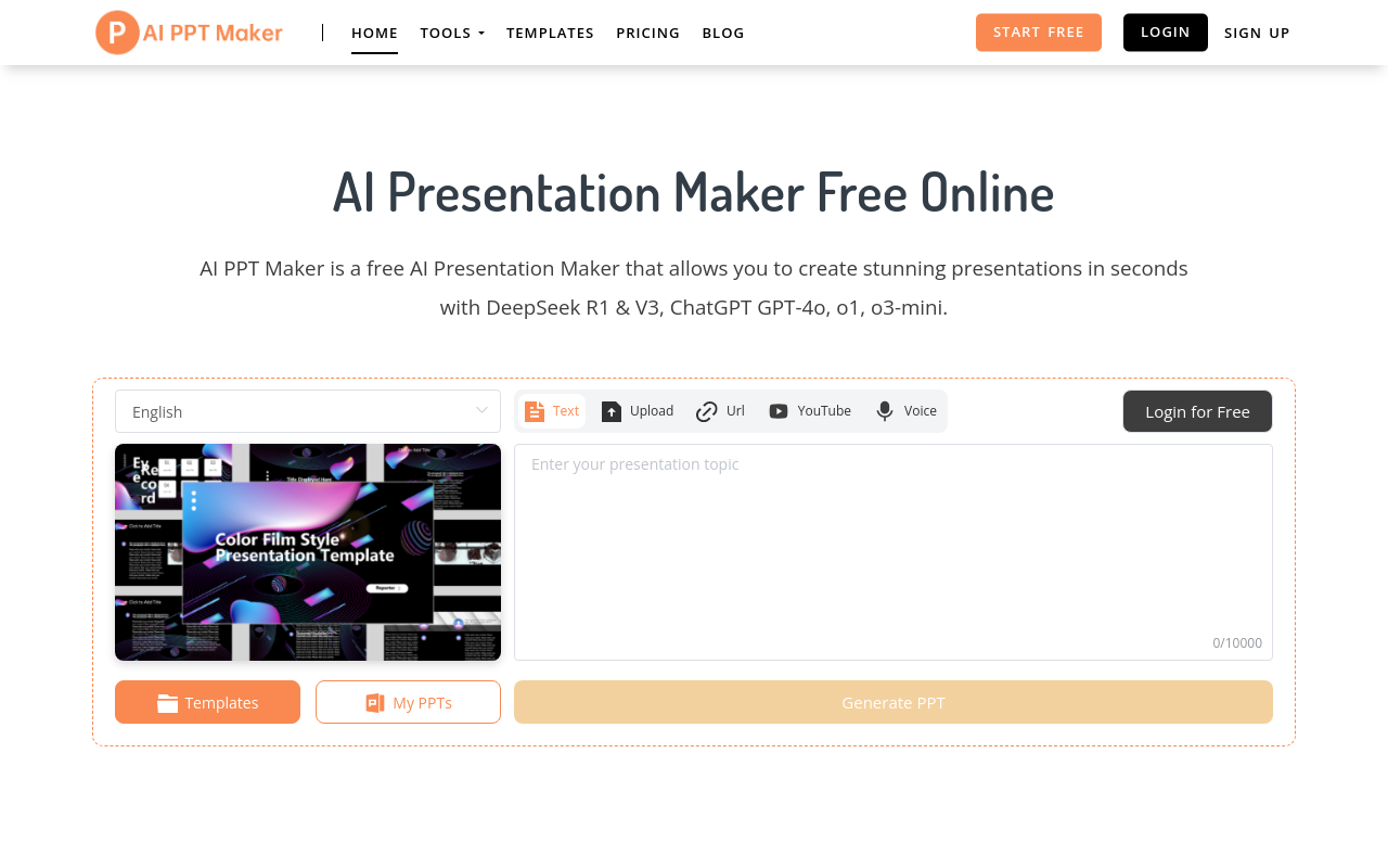 AI PPT Maker